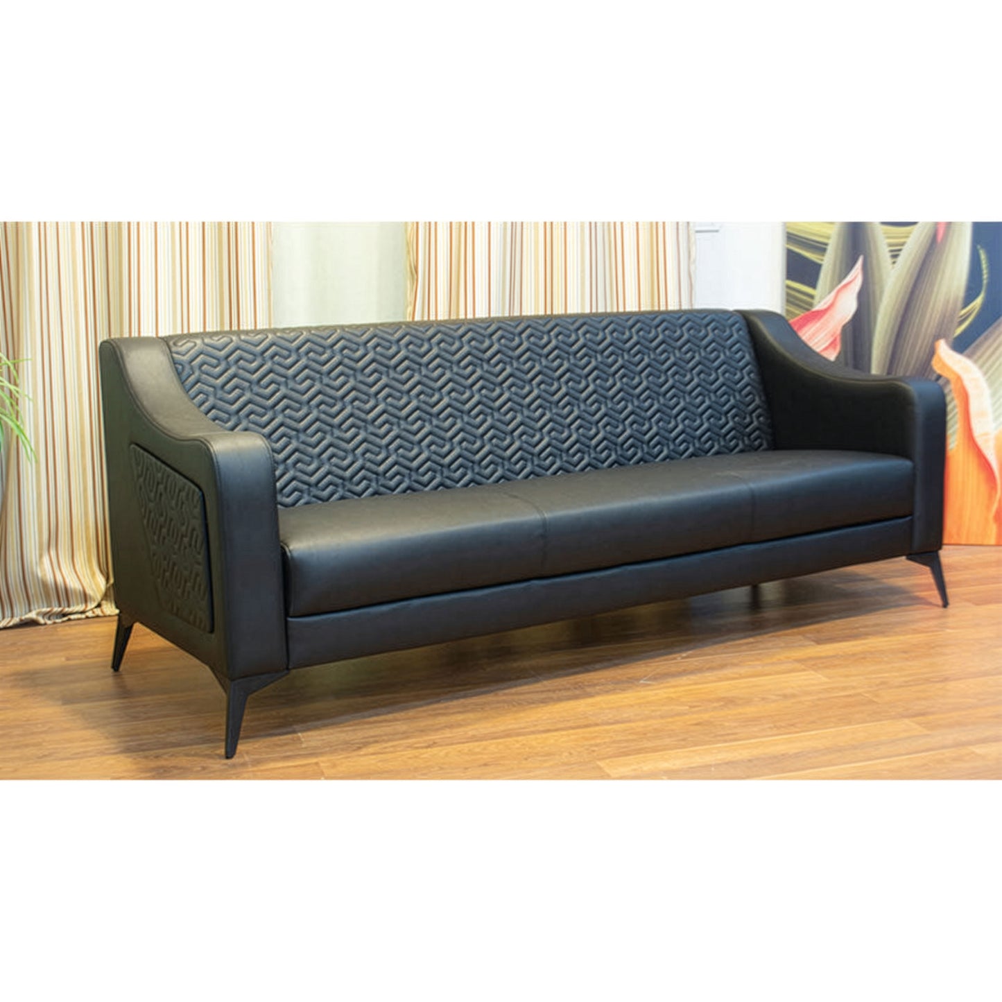 Office Sofa Set – Black - BESAN