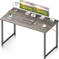 Desk 75 x 160 x 80 cm - Brown - AZ11165