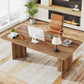 Desk 75 x 220 x 80 cm - Wooden - AZ11171
