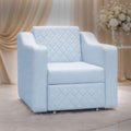 Caring Chair Bed (Metal frame, linen fabric, super soft foam density 30)