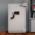 Fire Proof Steel Safety Box White 97 x 52 x 52 CM