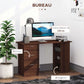 Desk 120 x 40 x 75 cm - Brown - AZ1069