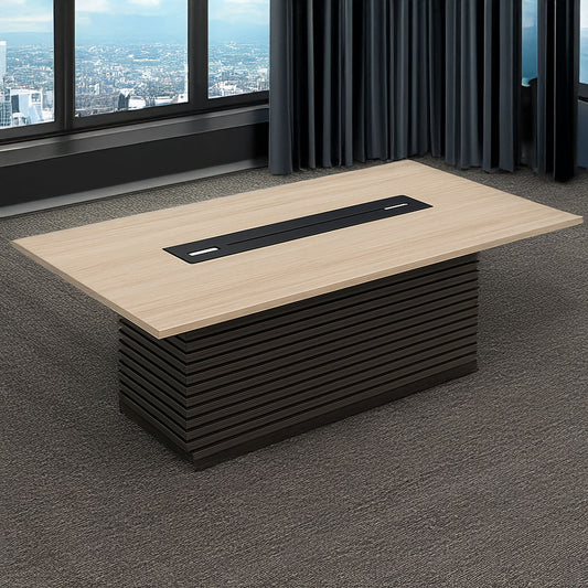 طاولة اجتماعات – 140×120×75 سم – خشبي – AZ120193