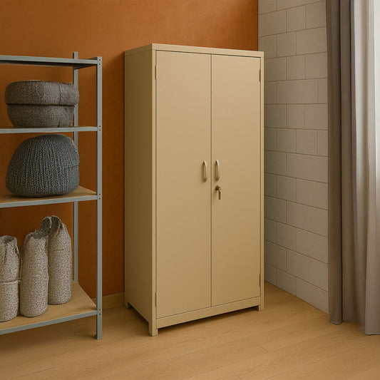 Filling cabinet 200 x 100 x 40 cm - Wooden - AZ111352