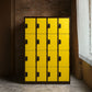 Colorful Metal Locker Cabinet with Multiple Compartments 