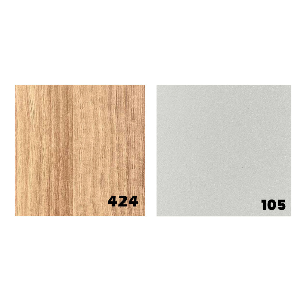 ترابيزة استقبال 100×60×40 سم – خشبي ورمادي – AZH-00042

