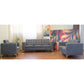 Modern Sofa Set 3 Pieces (Beech Wood, Plywood, Pine) – Color: Dark Gray – dark gray - izel