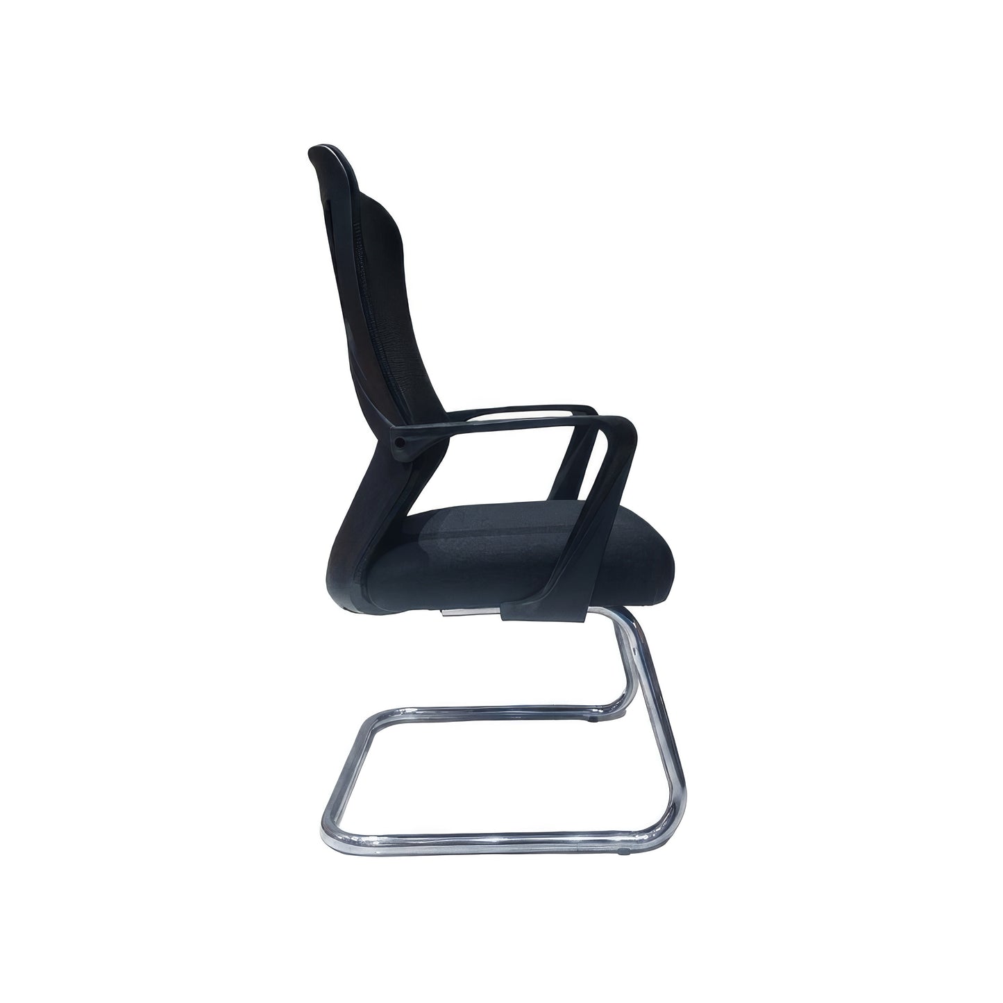 Fixed Back Office Chair 61*60*100 cm - Black - 717-2
