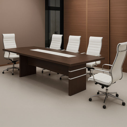 طاولة اجتماعات – 240×120×75 سم – بني – AZ11115
