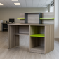 Desk 120*60*75 CM - wooden and green - AZ1242