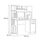 Desk 150 x 144 x 60cm - white - AZ1109