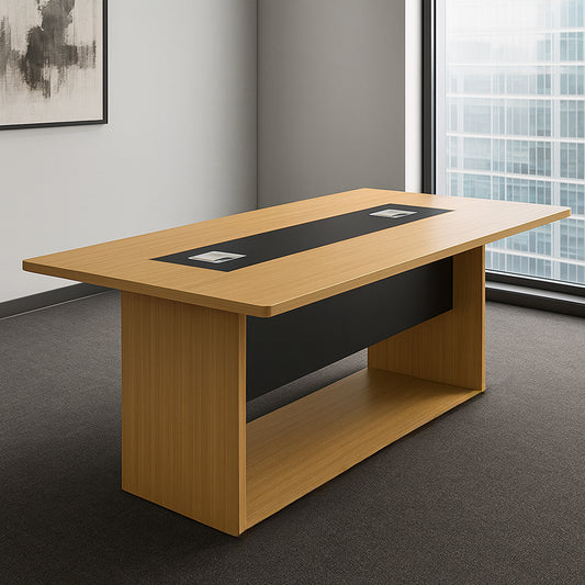Meeting table 240 x 120 x 75 cm - Wooden - AZ111255
