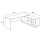 Manager's Desk 180*80*75 CM - Wooden - AZ12054
