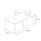 Manager's Desk 200*80*75 CM - Wooden and White - AZ12070