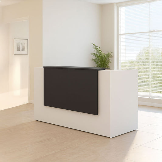 كاونتر 150×65×117 سم – أبيض وأسود – AZ50052