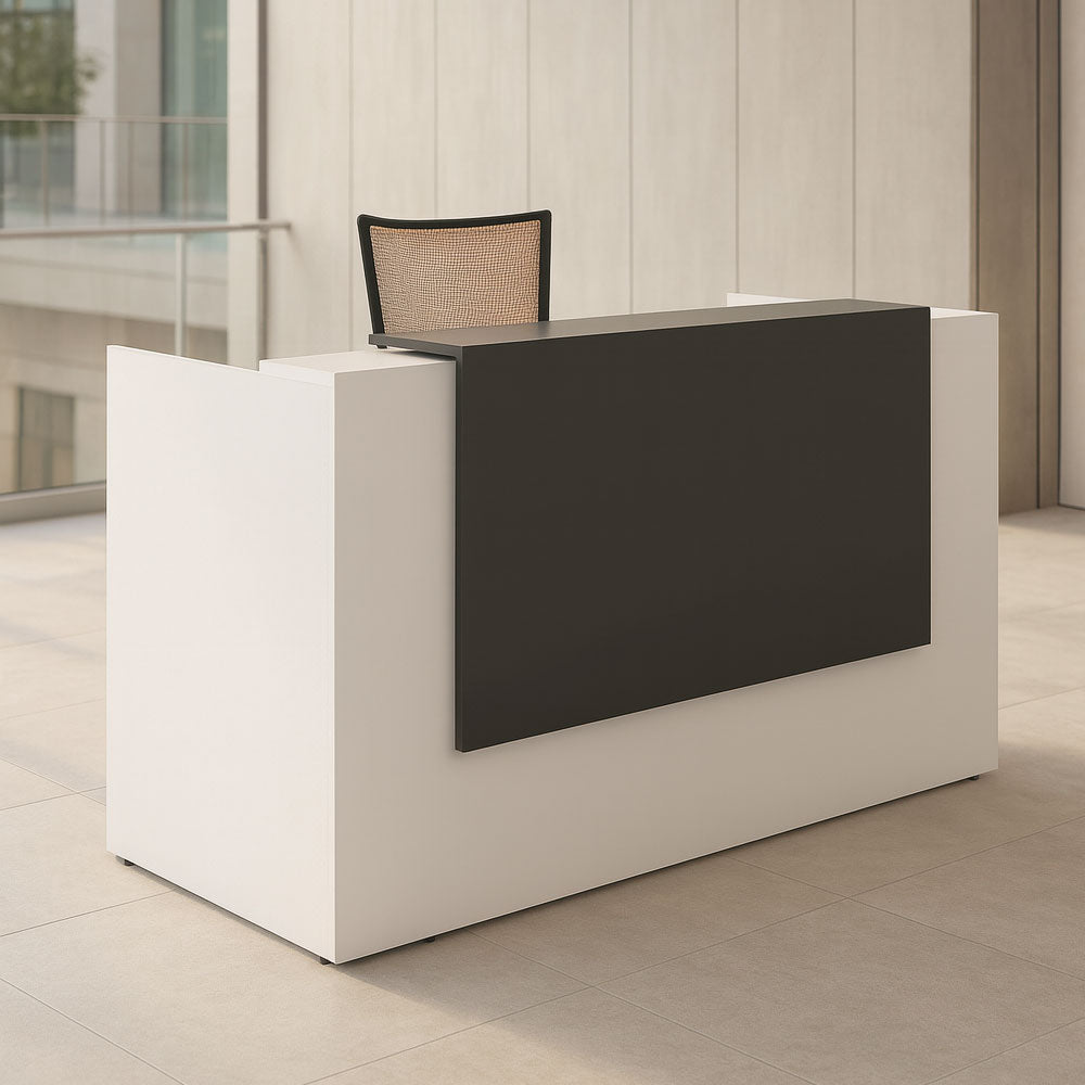 كاونتر 100×65×117 سم – أبيض وأسود – AZ12111