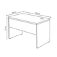 Desk 120*60*75 CM - Brown - AZ1241