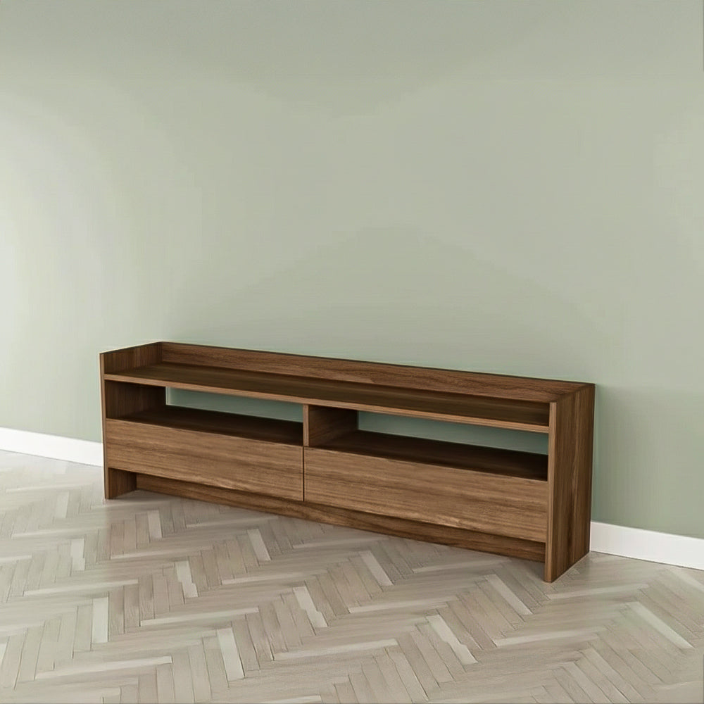 طاولة تلفزيون، 160 × 30 × 50 سم – بني – AZ30033
