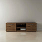 طاولة تلفزيون، 160 × 30 × 45 سم – بني – AZ30035