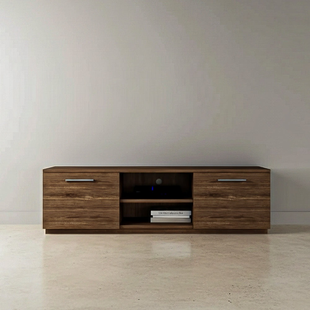 طاولة تلفزيون، 160 × 30 × 45 سم – بني – AZ30035