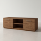 طاولة تلفزيون، 160 × 30 × 45 سم – بني – AZ30035