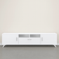 TV Table, 160 × 30 × 50 cm - White - AZ30040