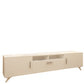 TV Table, 160 × 30 × 50 cm - White - AZ30040