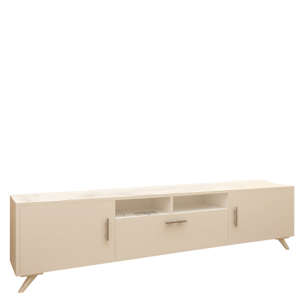 TV Table, 160 × 30 × 50 cm - White - AZ30040