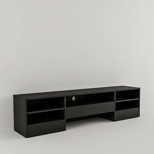 TV Table, 150 × 40 × 55 cm - Black - AZ30042