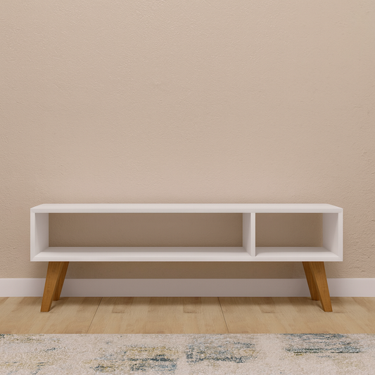 TV Table, 140 × 30 × 40 cm - White - AZ3004