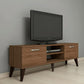 طاولة تلفزيون 150 × 35 × 52 سم – بني – AZ30058