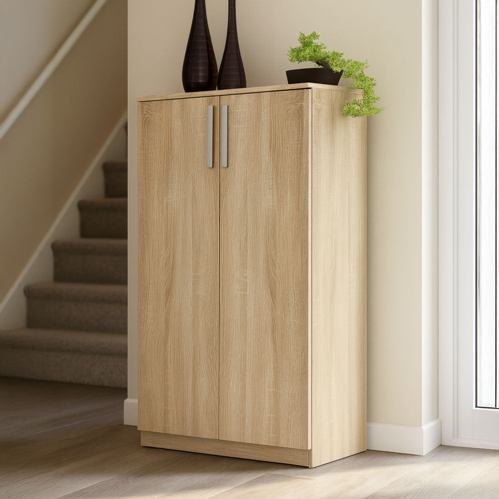 Shoe Cabinet, 80 × 40 × 120 cm - Wooden - AZ40019