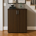 Shoe Cabinet, 80 × 38 × 96 cm - Brown - AZ40026