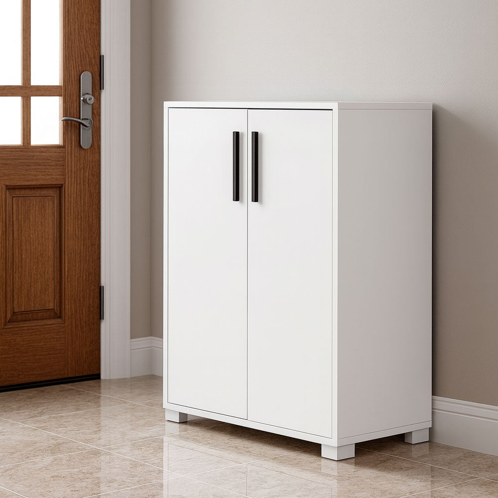 Shoe Cabinet, 72 ×35 × 97 cm - White - AZ40036