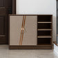 جزامة، 120 × 35 × 92 سم - بني وخشبي - AZ40038
