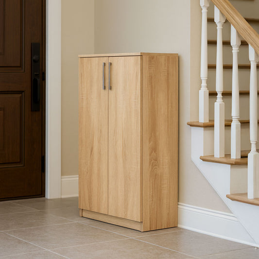 Shoe Cabinet, 60 × 38 × 110 cm - Wooden - AZ40054