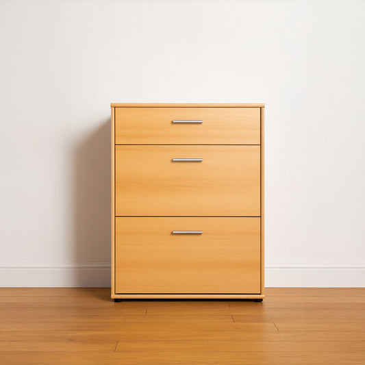 Shoe Cabinet, 120 × 35 × 90 cm - Wooden - AZ40059