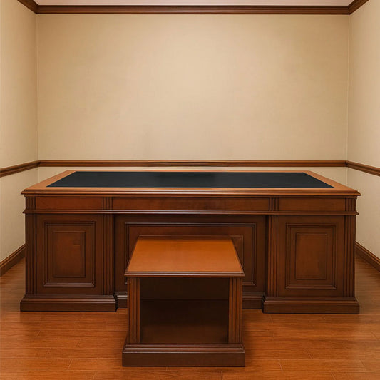 Desk 200 x 80 x 75 cm - Brown - AZ50007