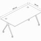 Desk 120 x 60 x 75 cm - Wooden - AZ50008