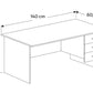 مكتب 140×60×75 سم - بني - AZ50009