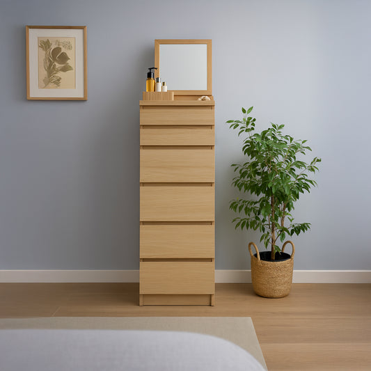 Unit Drawers, 40 × 45 × 123 cm - Wooden - AZ50017