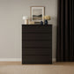 Unit Drawers, 80 × 45 × 123 cm - Black - AZ500190
