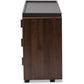 Unit Drawers, 120 × 40 × 80 cm - Black and Wooden - AZ500200