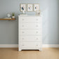 Unit Drawers, 100 × 40 × 80 cm - White - AZ5002