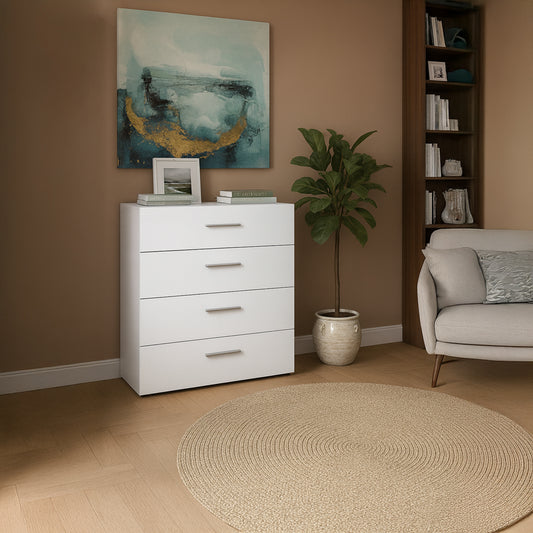 Unit Drawers, 70 × 40 × 60 cm - White - AZ5008