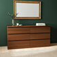 Unit Drawers, 120 × 40 × 70 cm - Brown - AZ5009