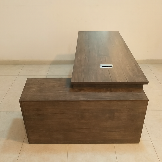Desk 200 x 80 x 75 cm - Brown - AZ50004