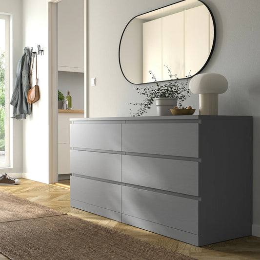 Unit Drawers, 156 × 45 × 78 cm - Grey - DRW-MOD-AZ500110