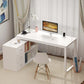 Desk 75 x 220 x 80 cm - White - AZ11186