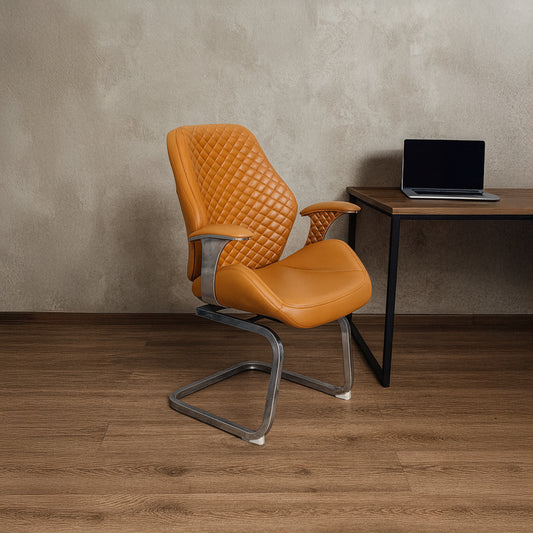 Visitor Chair 92*61*61 CM - Brown - GL 305